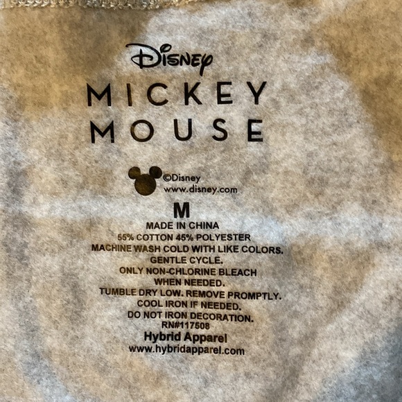 NWOT Micky Mouse crop dropped shoulder slouch sweatshirt - Picture 3 of 3